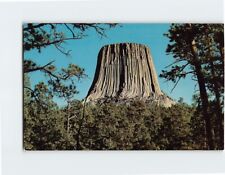 Postcard Devil's Tower National Monument, Devils Tower, Wyoming picture