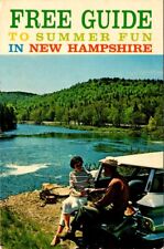 Vintage postcard - FREE GUIDE TO SUMMER FUN IN NEW HAMPSHIRE unposted picture