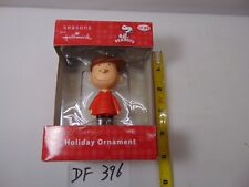 Hallmark CHARLIE BROWN In HAT Peanuts Seasons Christmas Ornament New in Box picture