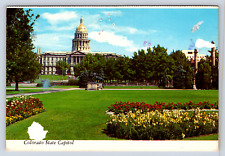 Vintage Postcard Colorado State Capitol Denver picture