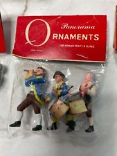 Vintage Panorama Ornaments - Music Marching Band Soldiers 2