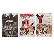 Lot 3 Graphic Novels Batman White Knight Deadpool Y The Last Man Comic Books picture