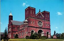 St. Vincent Arch Abbey Church, St. Vincent College, PA. Postcard picture