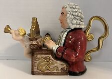 Fitz And Floyd Collector’s Series Teapot Musical Maestro’s Johann Sebastian Bach picture