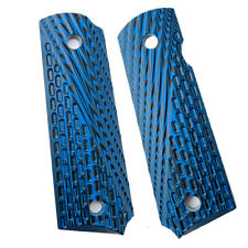 2PCS Tactics Handle Patches Custom 1911 Grips G10 Material DIY for 1911 Models picture