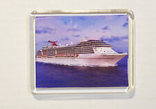 REFRIGERATOR MAGNET CARNIVAL LEGEND CRUISE SHIP #2 - 3.5”x 3” picture