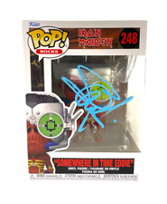 Steve Harris Signed Autograph Funko Pop 248 Somewhere in Time - Iron Maiden JSA picture
