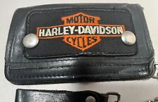 Vintage Leather Harley Davidson Wallet picture