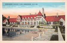 Birmingham AL Alabama Country Club Golf Course Pool Off Season Vtg Postcard A56 picture
