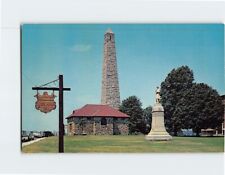 Postcard Groton Monument Groton Connecticut USA picture