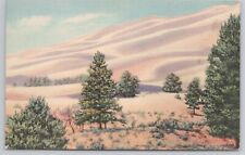 Postcard Great Sand Dunes in San Luis Valley, Colorado National Monument picture