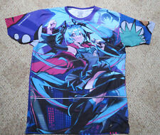 New Official Hatsune Miku Expo 2024 NA Superhero Fullgraphic T-Shirt Size LARGE picture
