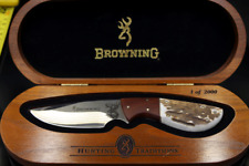 #2 BROWNING HUNTING TRADITIONS LIMITED EDITION WHITETAIL KNIFE MODEL 290 1/ 2000 picture