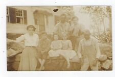 Early 1900's RPPC Family Photo Rondout & Kingston, N.Y. picture