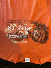 Harley Davidson T Shirt Smoke Em till the Wheels Fall Off  Apple Altoona PA 3XL picture