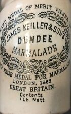 Antique James Keiller & Son Dundee Marmalade Crock Great Britain picture