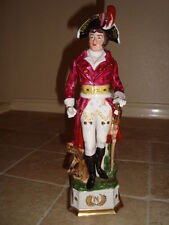 Napoleonic Porcelain Figurine Napoleon Marshal Lannes, Germanic Dresde, h-9.5 picture