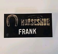 vintage Name Tag from Binions Horseshoe Casino, 1990s picture