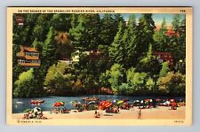 CA-California, On The Shores Of The Sparkling River, Antique, Vintage Postcard picture