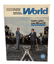 NS Norfolk Southern World Employee Magazine First Issue 1st Quarter Report 1982 picture