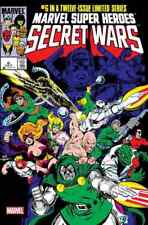 Marvel Super Heroes Secret Wars #6 (2024) Facsimile Edition Foil Variant picture