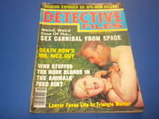 DETECTIVE FILES magazine 1981 January - POLICE CRIME CASES TRUE OFFICIAL picture