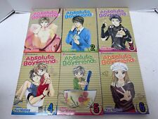Absolute Boyfriend Vol. 1-6 (Yuu Watase) Complete Set 1 2 3 4 5 6 ENGLISH Manga picture