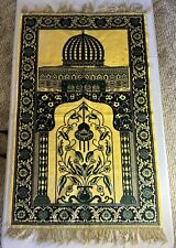 Vintage Handmade Prayer Rug Tapestry Wall Hanging 41”x 26” picture