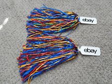 EBAY OPEN SELLERS 2023 LOGO BRANDED PAIR OF POM POM'S MULTICOLORED NEW picture
