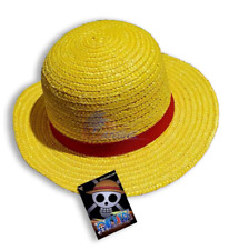 One Piece Luffy Cosplay Straw Sun Hat Anime Licensed NEW picture