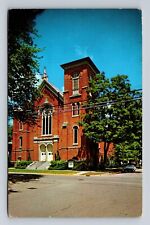 Marshall MI-Michigan, First Presbyterian Church, Antique Vintage Postcard picture