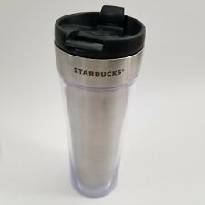 2011 Starbucks Stainless Doodle It 16oz Coffee Tumbler Mug Thermos picture
