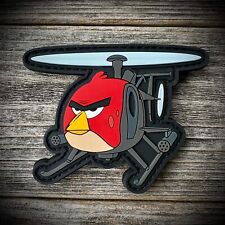 AH-6 “Angry” Little Bird - Army Aviation Patch PVC - Helicopter Military Morale picture