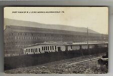 Circa 1908 PC - N.J. Zinc Works. Aquashicola, Pa. Nice Condition picture