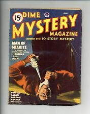 Dime Mystery Magazine Pulp Aug 1948 Vol. 37 #2 GD/VG 3.0 picture