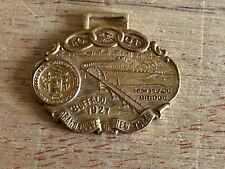 Odd Fellows IOOF Watch FOB 1927 Buffalo Grand Lodge NY Antique Vintage picture