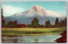Mt Hood Oregon OR Postcard UNP VTG Barkalow Bros Railway News Service Unused picture