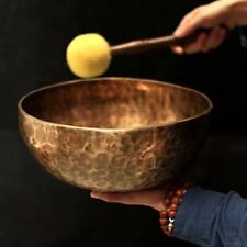 Tiger Antique Singing Bowl, 12inch Big, Tibetan Healing and Meditation, Therapy picture