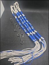 UNIQUE - Tzitzits with YHVH name Set of 4 (Sapphire Blue) picture