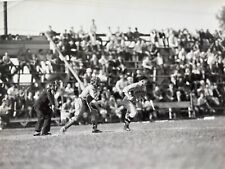 Purdue University 1938 Baseball Team Action Photo Of A Batter And Umpire picture