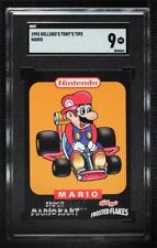 1993 Kellogg's Tony's Tips Nintendo Mario Super Kart SGC 9 MINT 0l9n picture
