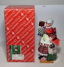 Vtg Clothique Dillard's Exclusive Mrs. Claus Personal Shopper #88020 Christmas  picture