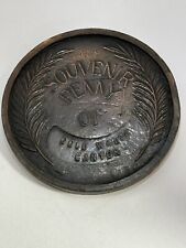 Vintage Cold Water Canyon Souvenir Penny - approx 3 inches wide picture