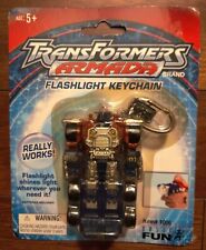 Transformers Armada Optimus Prime Flashlight Keychain Keyring Brand New Sealed picture