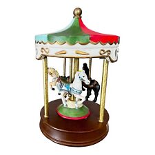 Vintage Impulse Giftware Musical Merry Go Round Carousel picture