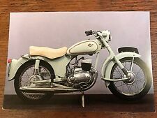 Vintage 1962 DMW Dolomite 11 250cc National Motorcycle Museum Postcard (B) picture