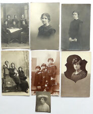 ZAMOSC POLAND  PHOTOS GIRLS STUDENTS LOT JUDAICA 1910'S-1920'S  picture