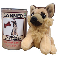 Fun Unique Gifts Canned German Shepherd- Eco-Friendly Plush Dog w/Jokes picture