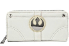 Loungefly x Star Wars Princess Leia Hoth Cosplay Zip Around Wallet Purse Clutch picture