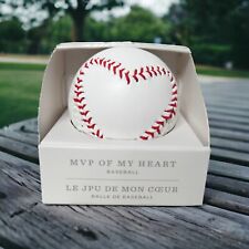 MVP OF MY HEART Stitched BASEBALL Player Hallmark Easter Basket Gift NEW IN BOX picture